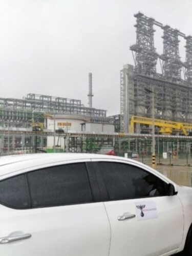 Accesorios de operación para refinerías.