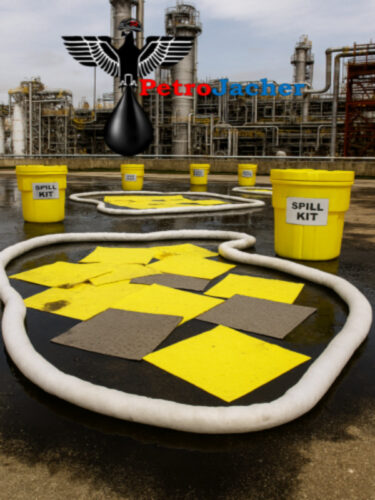 Barreras de contención antiderrames para aceite, solventes-químicos y agua.