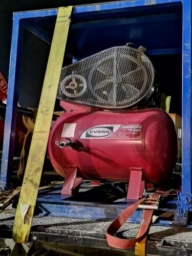 Renta de equipos compresor eléctrico mca Evans.