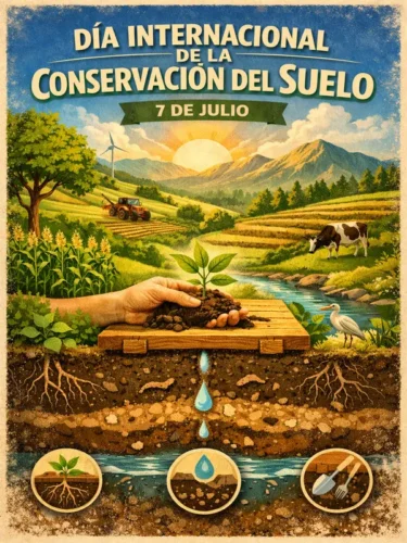 7 de julio: Día Internacional de la Conservación del Suelo.